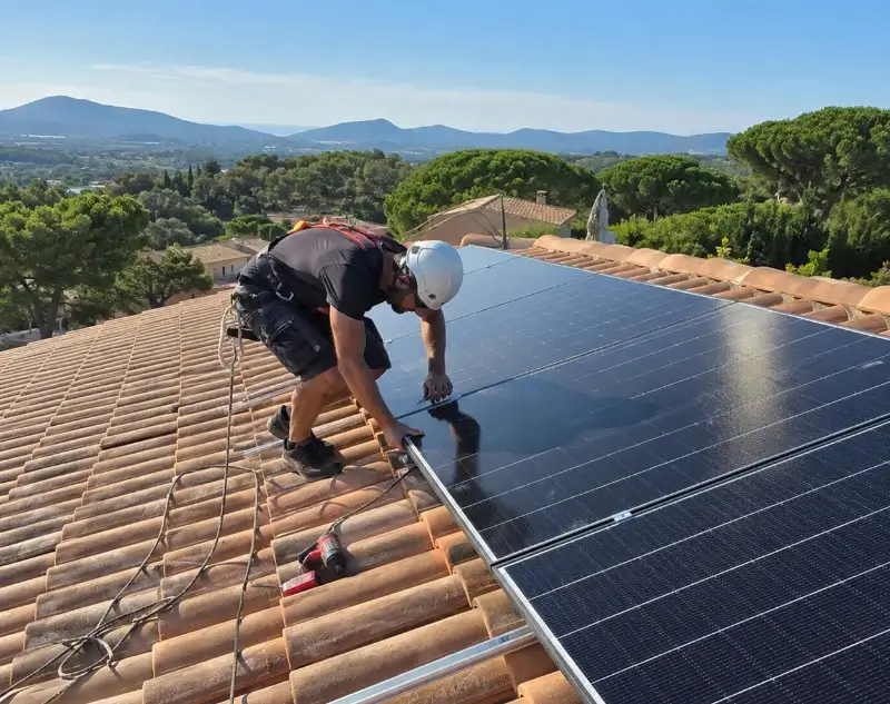 Installateur panneaux solaires Montfaucon — pose photovoltaïque sur toiture