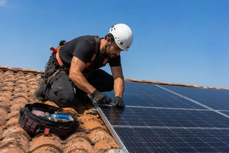Maintenance et monitoring de panneaux solaires à Montfaucon